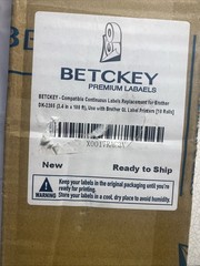 – Compatible Continuous Labels Replacement for Brother DK-2205 (2.4 in X 100 Ft)