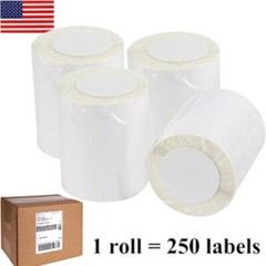4×6 Direct Thermal Shipping Address Printing Labels 250/Roll Zebra/Rollo/Others
