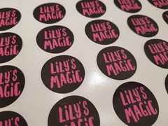500 Labels (30mm) Logo – Brand – Custom – Printing Round Stickers – Personalised