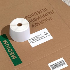 – 2.25″ X 4″ Direct Thermal Labels (3500 Count, 10 Rolls) – and Return Addres…