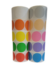 Zebra Rollo 2.5″ Round Direct Thermal (OR) Adhesive Labels 1″ Core 1RL of 500
