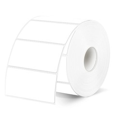 2″x1″ Thermal Sticker Labels, White Self-Adhesive Barcode Label Paper