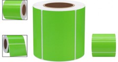 3×2 Inch Green Thermal Labels for Shipping Barcodes Address Rollo Zebra 500