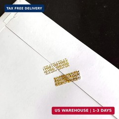 380pcs Hologram Tamper Proof Stickers Security Labels Genuine Warranty Void Seal