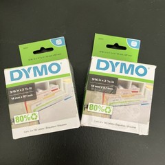 DYMO file folder labels 9/16 in x 3.7/6 In qty2