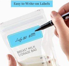 Assorted Colors Waterproof Removable Labels – 310PCS with Pen Adhesive Name L…