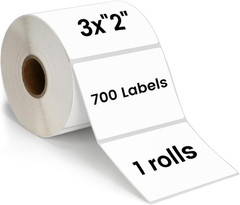 ESSENTIAL 3″X2″ Direct Thermal Barcode Labels, Shipping Label, Compatible With