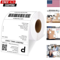 Shipping Labels 4″x6″ for Rollo, Munbyn Thermal, Jadens, Label Range LP620 LP320