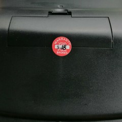 Round Tamper Evident Warranty Guarantee Void if Seal Broken ,4000 pieces