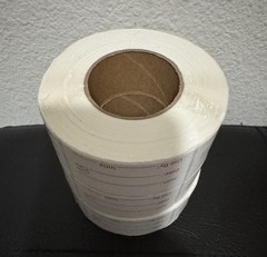 Removable Food Labels 1500 Pieces 3 Rolls 1×2 Inch Date Stickers for Containers