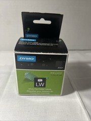 DYMO 30327 LabelWriter 1-UP File Folder Labels 9/16 x 3 7/16 White 130/Roll x 2
