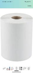 L LIKED 2500 PCS 4″x 6″ Direct Thermal Labels White Perforated Shipping…