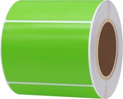 3×2 Inch Green Thermal Labels for Shipping Barcodes Address Rollo Zebra 500