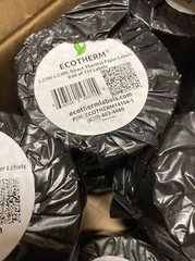 ecotherm 2.25 w x 2.00 direct thermal paper labels box of 11 Rolls Pn: 14104-1