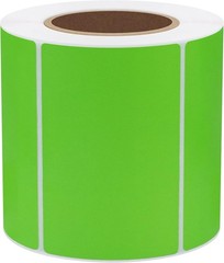 3×2 Inch Green Thermal Labels for Shipping Barcodes Address Rollo Zebra 500