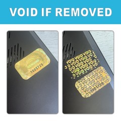 1200 pcs Hologram Tamper Proof Sticker, Security Tamper evident Label, Genuin…