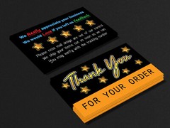Thank You Cards for eBay and Amazon Sellers Shipping Supplies