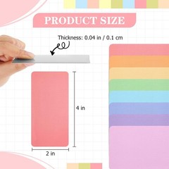 48 Pack Magnetic Dry Erase Labels, 4”x 2” Colorful Name Tags Magnetic Blank…