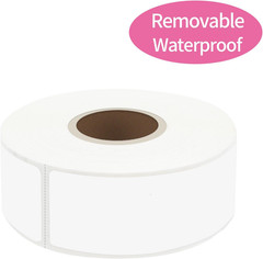 250PCS Removable Freezer Labels Stickers 1×3 Inch Waterproof Food Storage