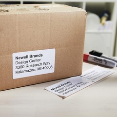 Authentic LW Large Shipping Labels, for LabelWriter Label Printers, Prints Up…