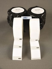 12 Rolls DYMO® 30332 Multipurpose White 1×1 Labels 330 400 450 Twin Turbo Duo