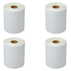 4ROLLS 4″ X 6″ 250/Roll 4X6 Direct Thermal Labels for Zebra LP2844 ZP450 Eltron