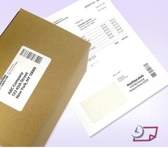8-1/2″ x 11 24# Integrated Label Form with 2 Labels of 3-1/2 x 1-1/2″ Each (500)
