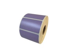 Direct Thermal Labels- 2×1.25 Lavender Color 1000 labels per roll, 1-10 Rlls