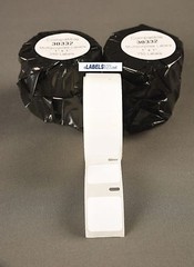 12 Rolls DYMO® 30332 Multipurpose White 1×1 Labels 330 400 450 Twin Turbo Duo