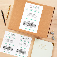 Avery Half-Sheet Printable Shipping Labels, Customizable Stickers 5.5″ X 8.5″