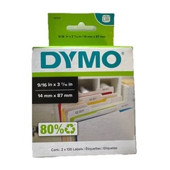 Dymo Label Writer File Folder Labels 30327 Lot Of 9 Packs 9/16” X 3 7/16” New