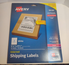 Lot Of 3 Packs Of Avery Labels Shipping, Address, Return Peel And Stick Labels