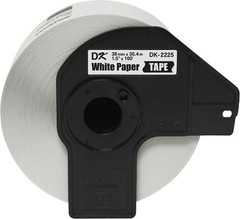 Continuous Length White Paper Tape DK2225