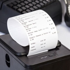 2Rolls Continuous Paper Labels for Brother 102mm 4″ RD-M01U5 Direct Thermal