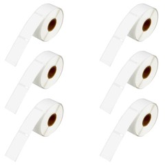 6 Rolls Price Tag 400 Label 30373 Rat-Tail 7/8″x15/16″ for DYMO LabelWriter 450