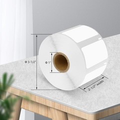 8 Rolls Multipurpose Label Compatible for Dymo LabelWriter 30334 2-1/4″ x 1-1/4″