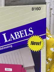 Avery Ink Jet Labels 8160 25 Sheets x 30 Labels = 750 Labels NEW