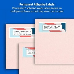 Avery Easy Peel Laser Address Labels 1 1/3″ x 4″ (5162) PICK YOUR OWN # OF LABEL