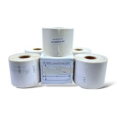 Dymo Compatible 99019 – 2-5/16″ x 7-1/2″ 1-Part Internet Postage Labels 6 Rolls