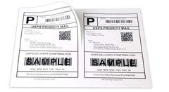 200 Shipping Labels 8.5” x 5.5” Full Sheet Self Adhesive Laser Inkjet Printer