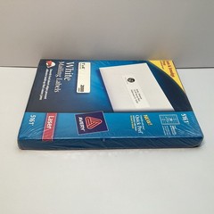 Avery 5161 White Mailing Labels 1″ x 4″ for Laser Printers 2000 Count – Sealed