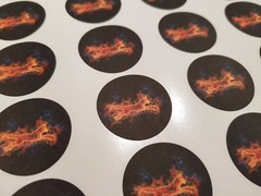 500 Labels (30mm) Logo – Brand – Custom – Printing Round Stickers – Personalised