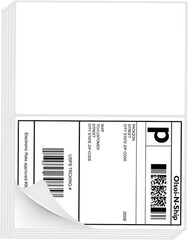 30 Sheets of Versatile 60 Shipping Labels – Ideal for Bulk Mail & Organizing