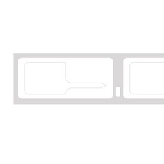 6Rolls 400 Price Tag Jewelry Labels Rat Tail 30373 for Dymo LabelWriter 320