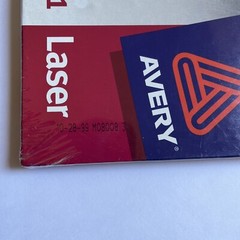 Avery Clear 5661 EasyPeel Laser Address Label 1″ x 4 1/8” 1000/box / Brand New
