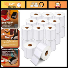 Replacement Direct Thermal UPC Barcode Labels – 20 Rolls, 20000 Labels, 2.25″x1.