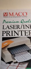Laser/ Ink Jet Printer Labels 600 Count Self-Adhesive FREE SHIPPING