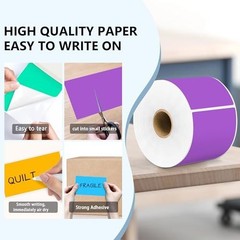 Inventory Color Coding Labels 3×5 Inch 1000 Count Rectangle Stickers 4 Colors