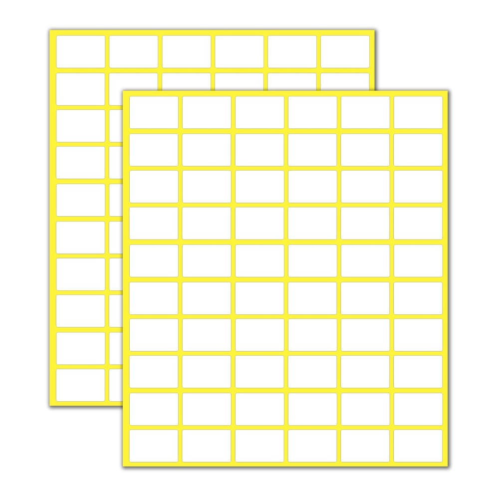 900 Pack 0.75 x 0.5 – Price Stickers, Small White Labels Stickers