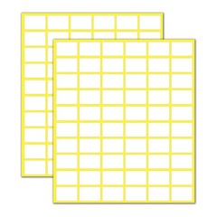 900 Pack 0.75 x 0.5 – Price Stickers, Small White Labels Stickers